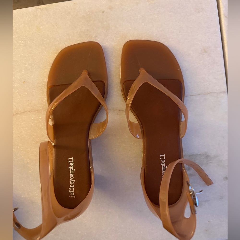 Jeffrey Campbell - Chloe knock-off Jelly Sandals